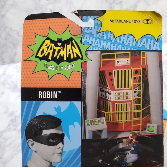 Batman Action Figures Lot of 3 Riddler Robin Egghead Classic TV Series DC New - Picture 16 of 16